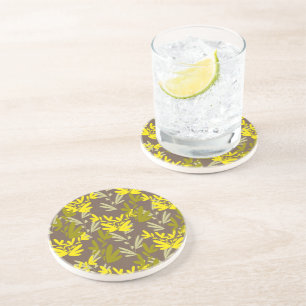 leaf coaster