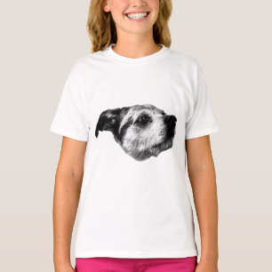 Leaf-Crunch Evening — Terrier T-Shirt