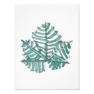 Leaf Day Print