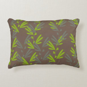 leaf decorative cushion