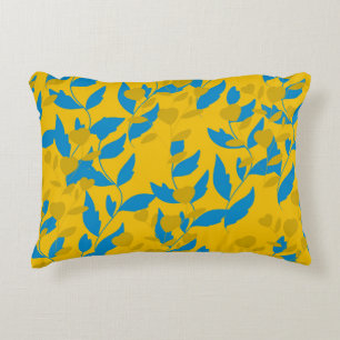 leaf decorative cushion