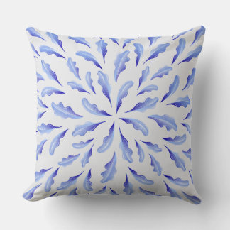 Leaf design patterns  cushion
