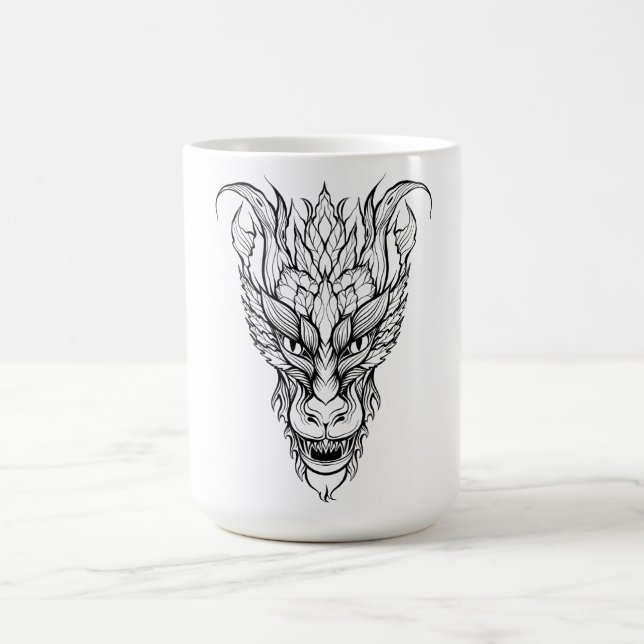Leaf Dragon Coffee Mug (Center)