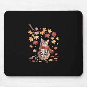 Leaf Fall Tree Hello Autumn Thanksgiving It’s Fall Mouse Mat