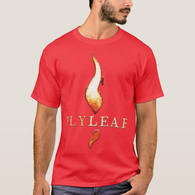 Leaf Fire vintage T-Shirt (Front)