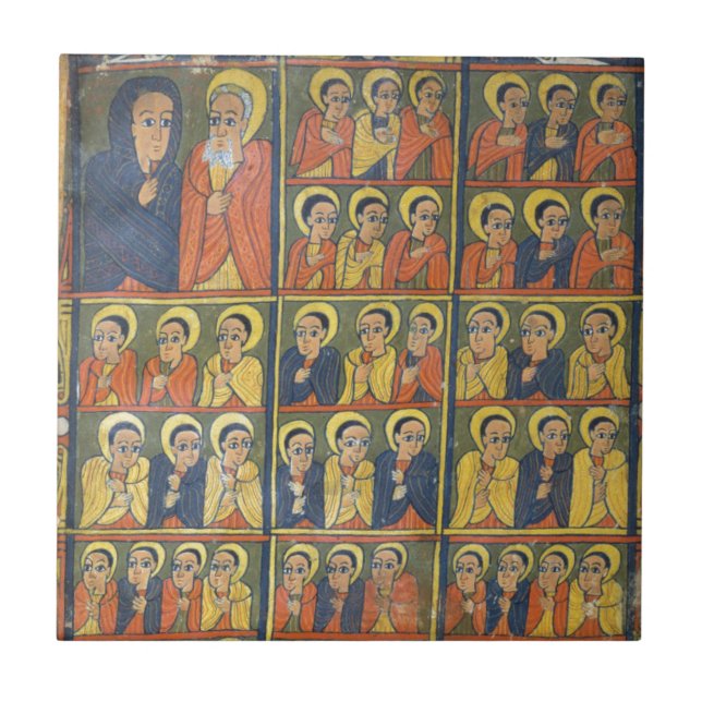 Leaf from Gunda Gunde Gospels Tile (Front)