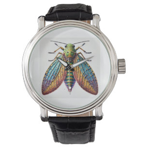 Leaf Insect 140624IREF121 - Watercolor Watch