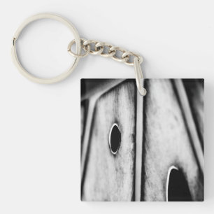 leaf is home key ring