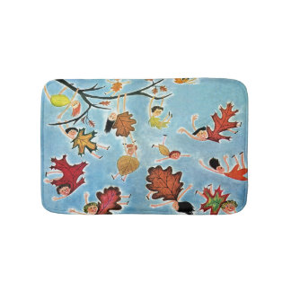 Leaf Kids Bath Mat