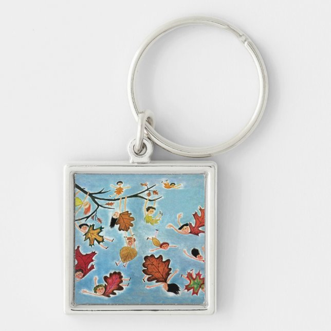 Leaf Kids Key Ring (Front)
