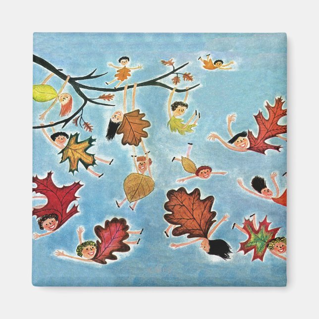 Leaf Kids Magnet (Front)