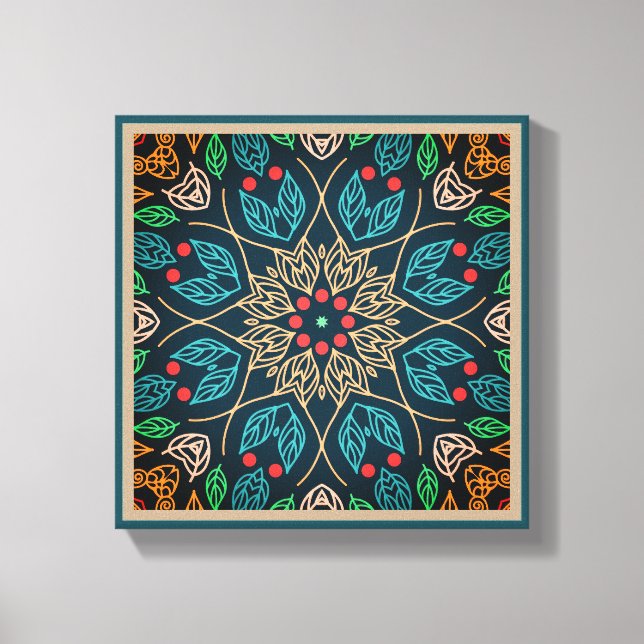 Leaf Line Art outdoors original nature wall decor (Front)