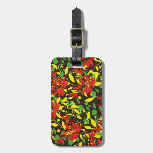 leaf luggage tag (Front Vertical)