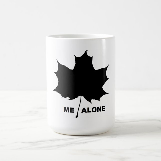 LEAF ME ALONE COFFEE MUG (Center)