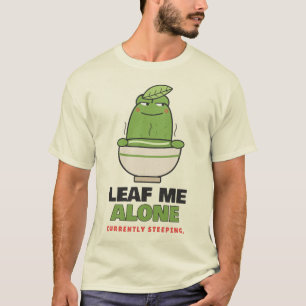 Leaf Me Alone Matcha Frog T-Shirt