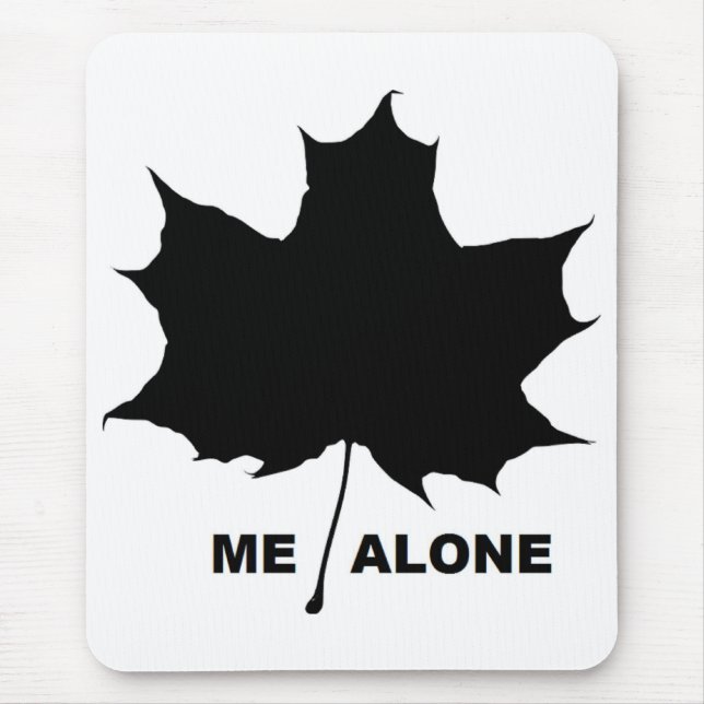 LEAF ME ALONE MOUSE MAT (Front)