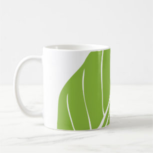 Leaf nature green plant natural coffee mug