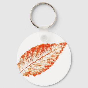 Leaf Nature Print Keychain