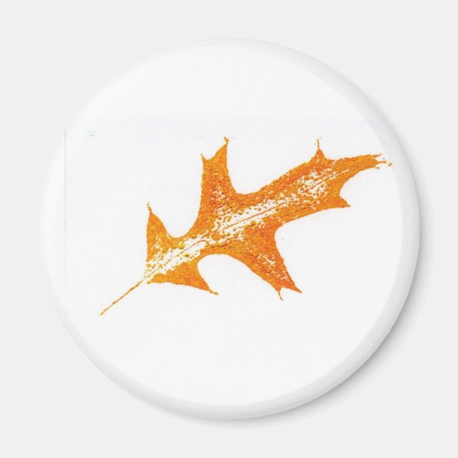 Leaf Nature Print Magnet (Front)