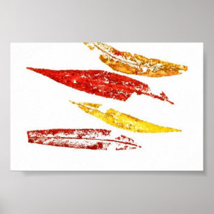 Leaf Nature Print Mini-Poster