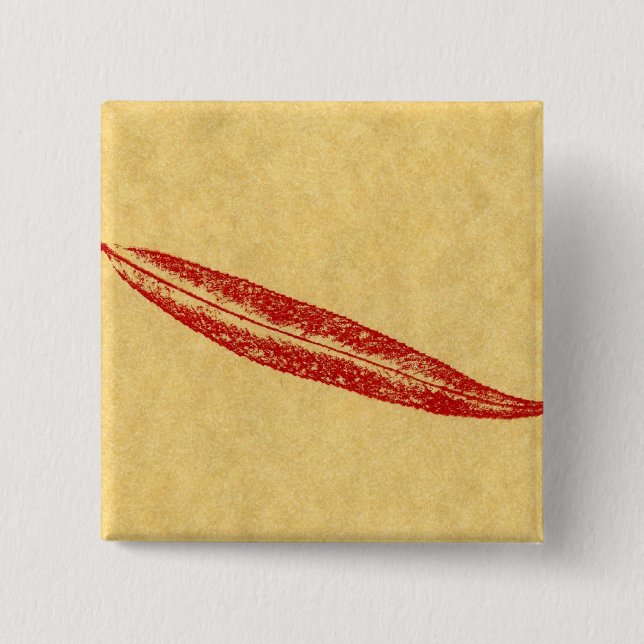 Leaf Nature Prints Button (Front)