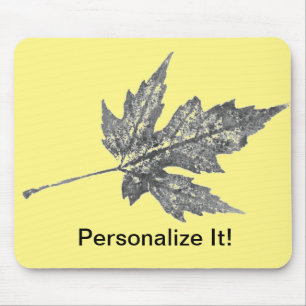 Leaf Nature Prints Mousepad
