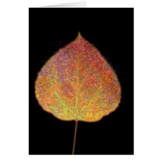 Leaf Notecard