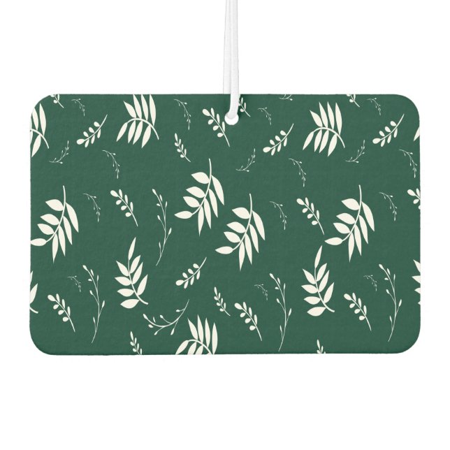 leaf pattern car air freshener (Front)