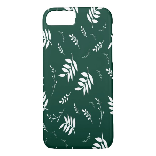 leaf pattern Case-Mate iPhone case (Back)