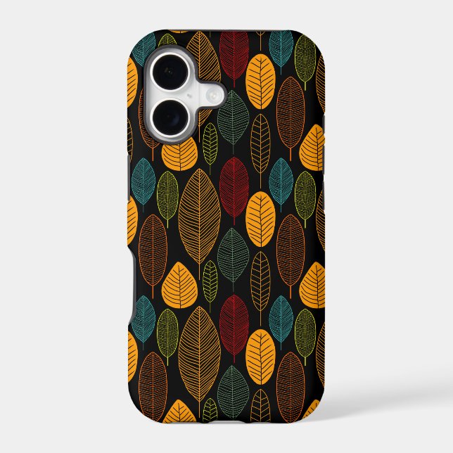 Leaf Pattern - Colours (Back)