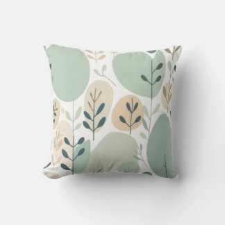 Leaf Pattern Cushion
