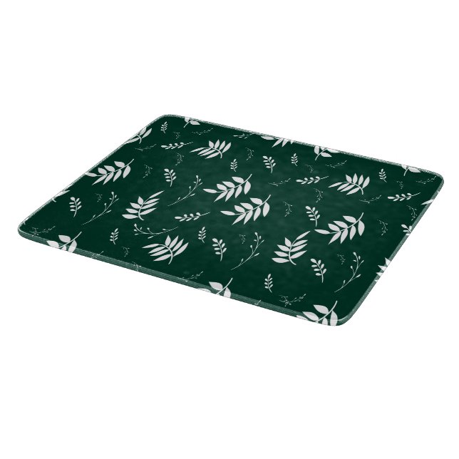 leaf pattern cutting board (Corner)