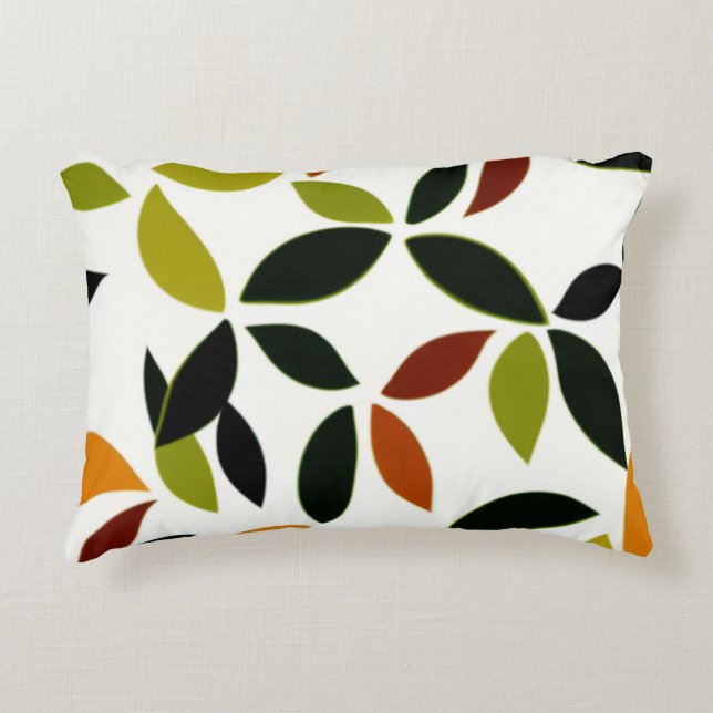 Leaf pattern on the pillow (Front)