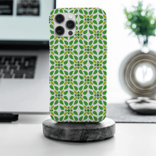 Leaf Pattern, Pattern Of Leaves, Green Leaves iPhone 15 Pro Max Case