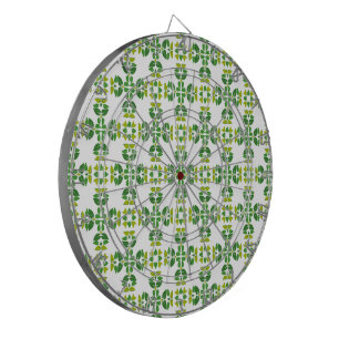 Leaf Pattern, Pattern Of Leaves, Green Leaves Dartboard