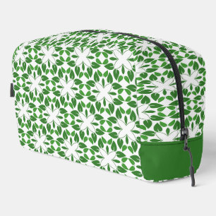 Leaf Pattern, Pattern Of Leaves, Green Leaves Dopp Kit