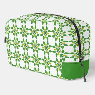 Leaf Pattern, Pattern Of Leaves, Green Leaves Dopp Kit