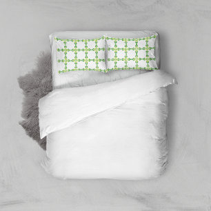 Leaf Pattern, Pattern Of Leaves, Green Leaves Pillowcase