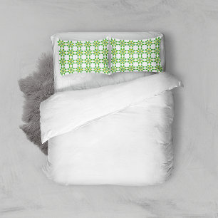 Leaf Pattern, Pattern Of Leaves, Green Leaves Pillowcase