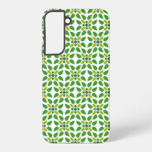 Leaf Pattern, Pattern Of Leaves, Green Leaves Samsung Galaxy Case