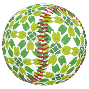 Leaf Pattern, Pattern Of Leaves, Green Leaves Softball