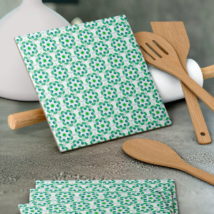 Leaf Pattern, Pattern Of Leaves, Green Leaves Tile