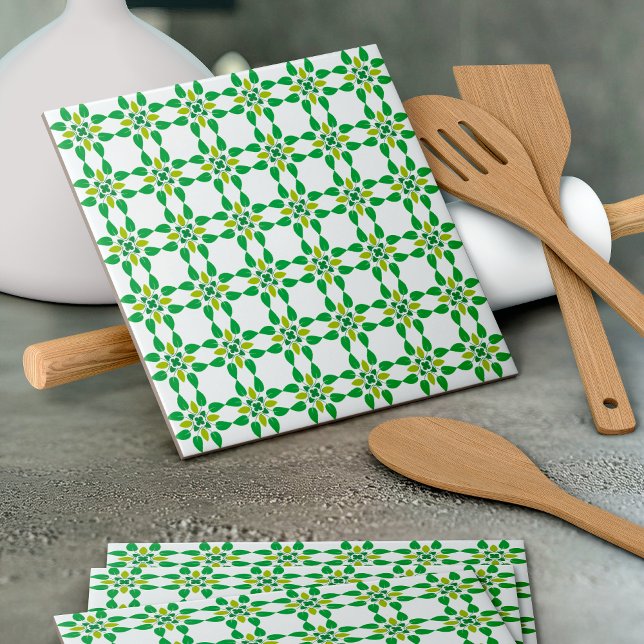 Leaf Pattern, Pattern Of Leaves, Green Leaves Tile (Creator Uploaded)