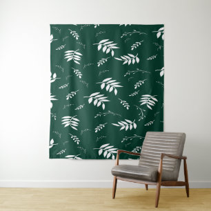 leaf pattern tapestry