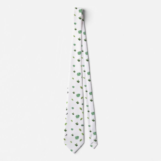 Leaf Pattern  Tie (Front)