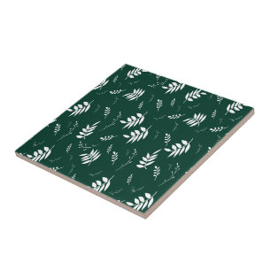 leaf pattern tile