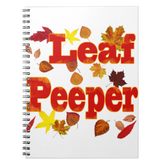 Leaf Peeper Notebook