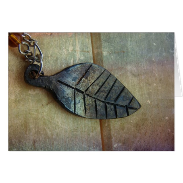 Leaf Pendant 2 (Front Horizontal)