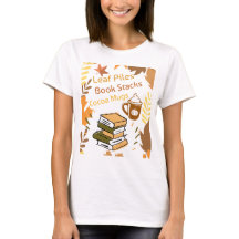 Leaf piles-Book stacks-Cocoa mugs