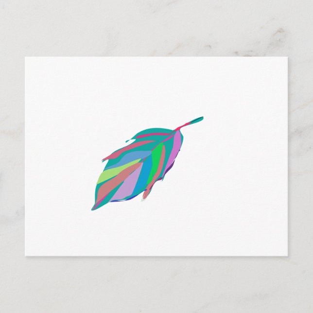 Leaf Postcard (Front)
